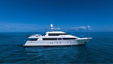 YOLO charter yacht
