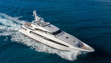 Usher charter yacht