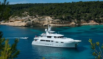 Christina G charter yacht