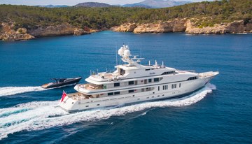 RoMa charter yacht
