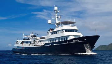Asteria yacht charter in Australia