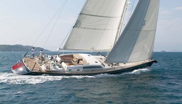 Infinity charter yacht