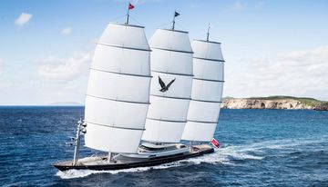 Maltese Falcon yacht charter in Italy