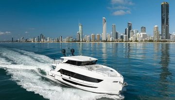 Aura charter yacht