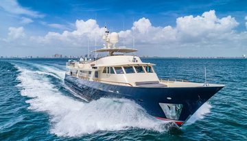 Blu charter yacht