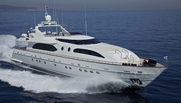 Helios yacht charter in Rhodes Island