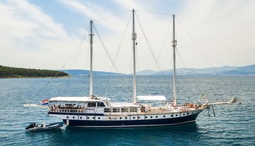 Gideon charter yacht