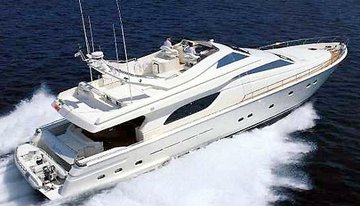 Geepee charter yacht