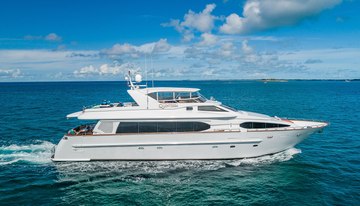 Aqua charter yacht