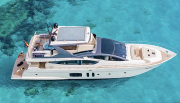 Byscaine charter yacht