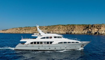 Loulou charter yacht