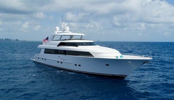 Empress charter yacht