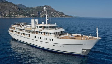 Sherakhan charter yacht