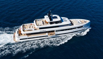 Aquarius charter yacht