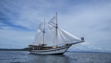 Majik yacht charter in Wayag Island