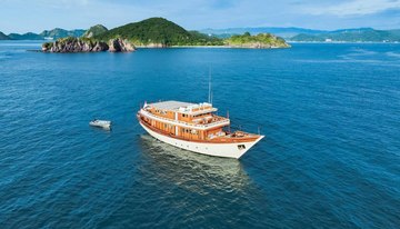 Mischief yacht charter in Pianemo Island