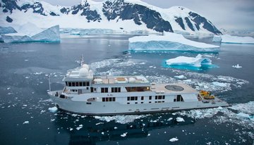 SuRi yacht charter in Antarctica