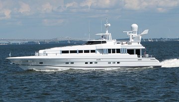 Highline charter yacht