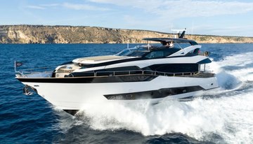 Blue Infinity One charter yacht