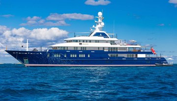 Huntress charter yacht