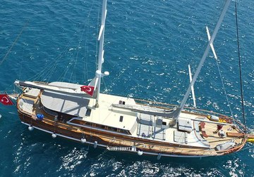Kaptan Mehmet Bugra yacht charter in Datça