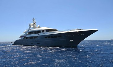 49m superyacht GHOST III offers last chance for a luxury Greece yacht charter