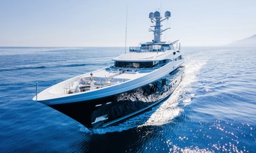 Luxury yacht KAISER joins the charter fleet in the Mediterranean