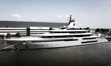 Largest Oceanco Ever Built: 111m Hybrid Superyacht LEVIATHAN Launched Ahead of Sea Trials