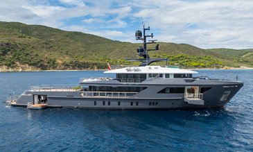 Luxury yacht rental M announces availability for inaugural Caribbean yacht charter season