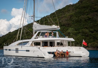 Tranquility charter yacht