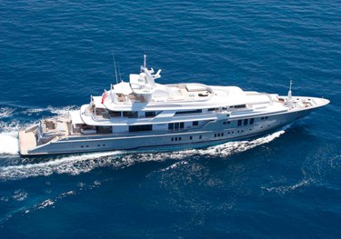 Siren charter yacht