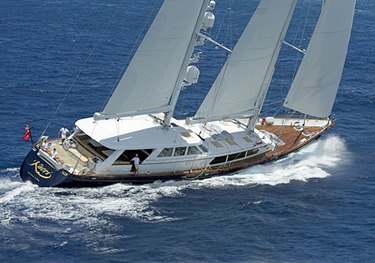 Kaori charter yacht