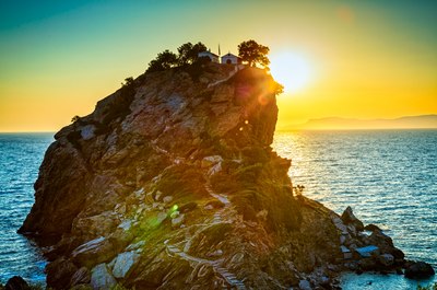 See the famous sights of Skopelos