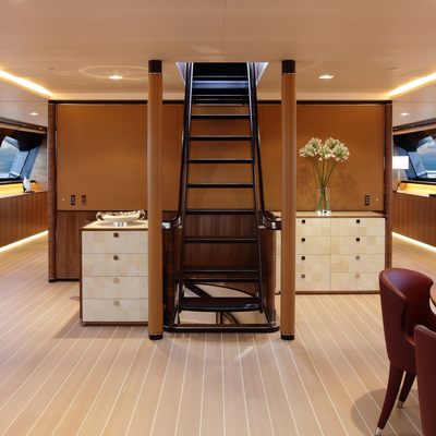 FIDELIS Yacht Charter Price - Perini Navi Yachts Luxury Yacht Charter