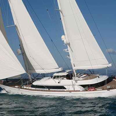 ROSEHEARTY Yacht Charter Price - Perini Navi Yachts Luxury Yacht Charter