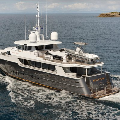 BLACK PEARL Yacht Charter Price - Diverse Projects Luxury Yacht Charter