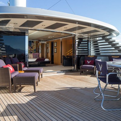 MALTESE FALCON Yacht Charter Price - Perini Navi Yachts Luxury Yacht