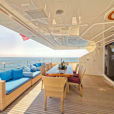 ANNE MARIE Yacht Charter Price - Custom Line Luxury Yacht Charter