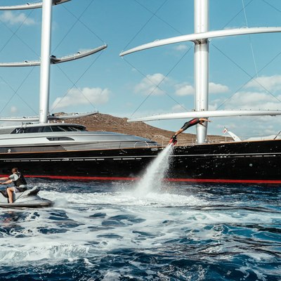MALTESE FALCON Yacht Charter Price - Perini Navi Yachts Luxury Yacht