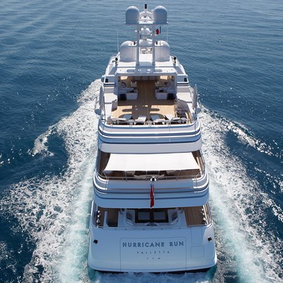 HURRICANE RUN Yacht Charter Price - Feadship Luxury Yacht Charter