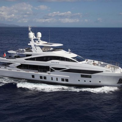 WILLOW Yacht Charter Price - Benetti Yachts Luxury Yacht Charter