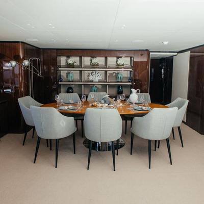 Lady in Blue Yacht 12