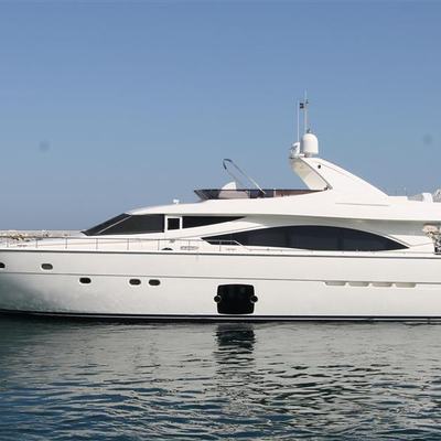 ANNOUKA Yacht Charter Price - Ferretti Yachts Luxury Yacht Charter