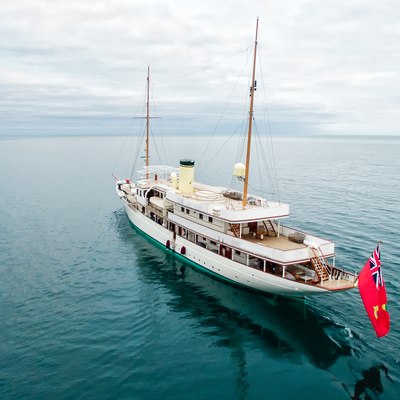 HAIDA 1929 Yacht Charter Price - Krupp Germaniawerft Luxury Yacht Charter