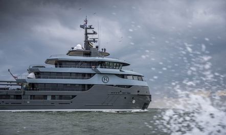 68m charter yacht RAGNAR delivered