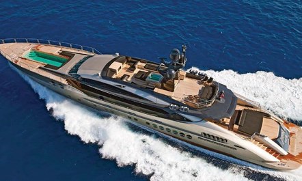 Caribbean charter special: last-minute availability for 52m motor yacht DB9