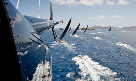 Charter Yachts Do Battle at the St Barths Bucket