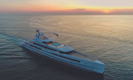 Benetti charter yacht LANA delivered