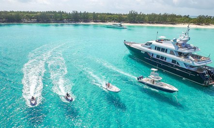 Superyacht M3 to charter in the Bahamas this April
