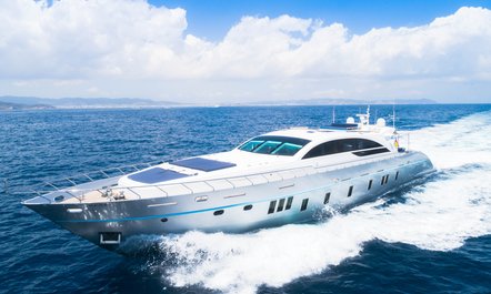 36m motor yacht BLUE JAY now available to charter in Ibiza